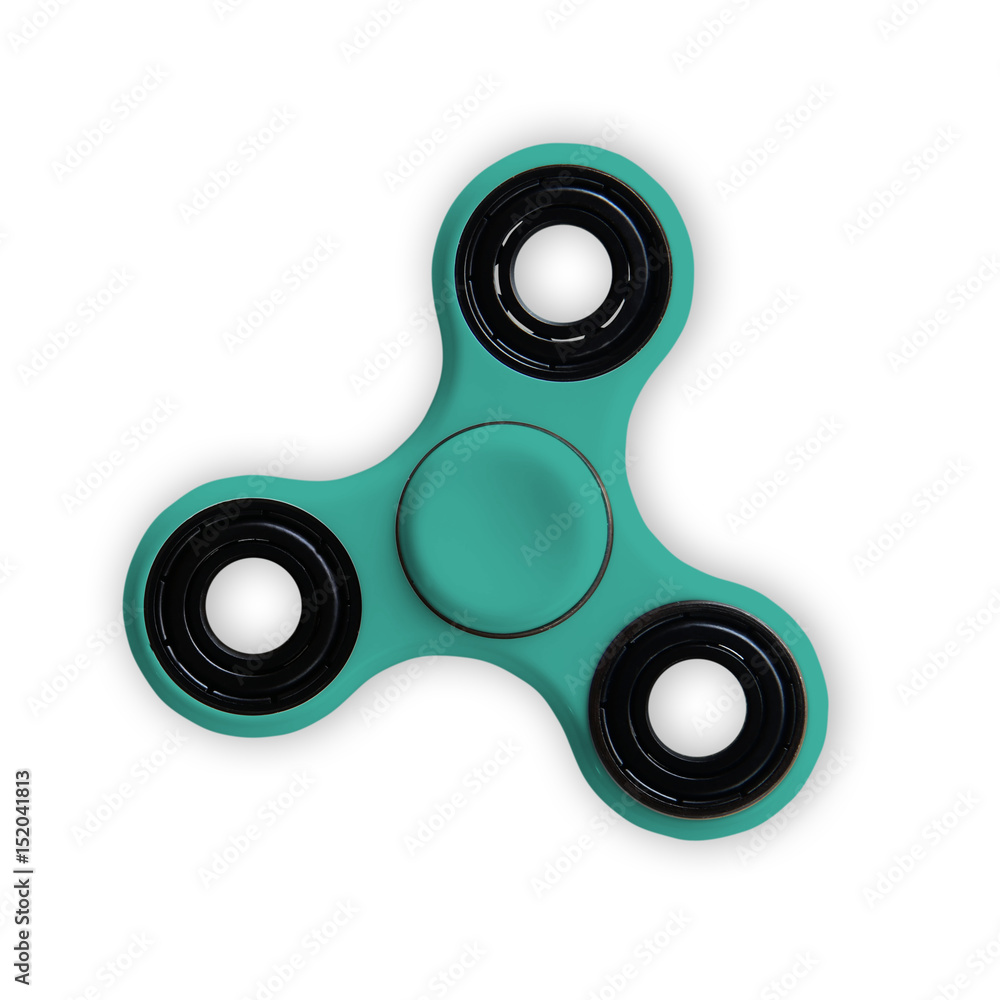 spinner stress relieving toy isolated on on white spinner stress relieving toy isolated on on white