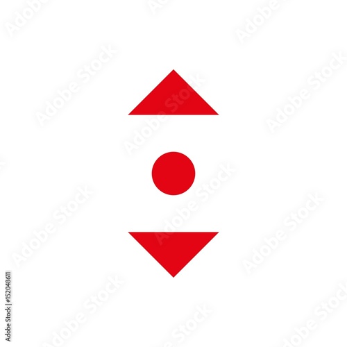 Free Download button icon vector illustration. Flat design style - GFXLoad