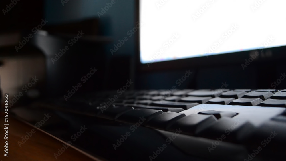 Computer Close up Keyboard