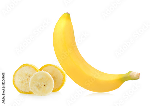 Banana isolated on white background