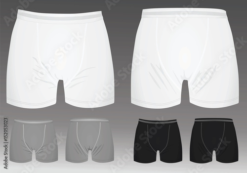 Male underpants vector
