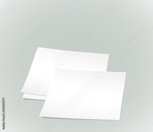 white paper sheets