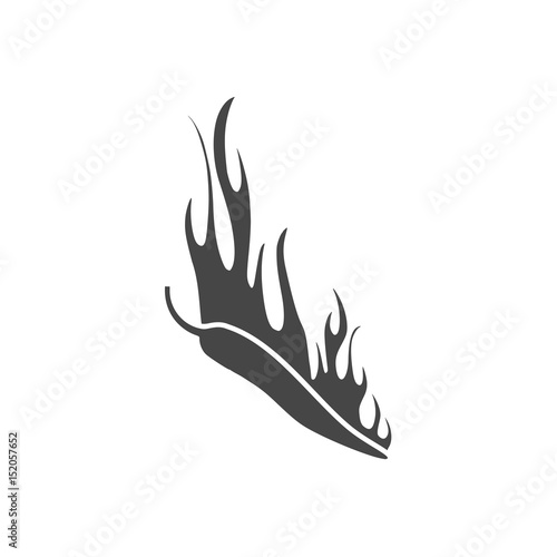Chili, pepper icon - Illustration