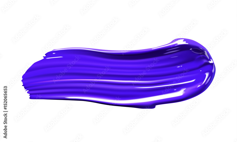 Blue paint splash thick stroke vector Blue paint splash thick stroke vector