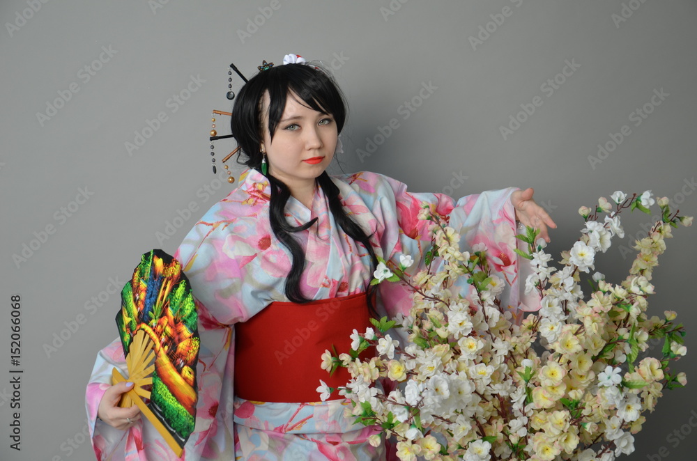 Girl in Yukata Girl in Yukata