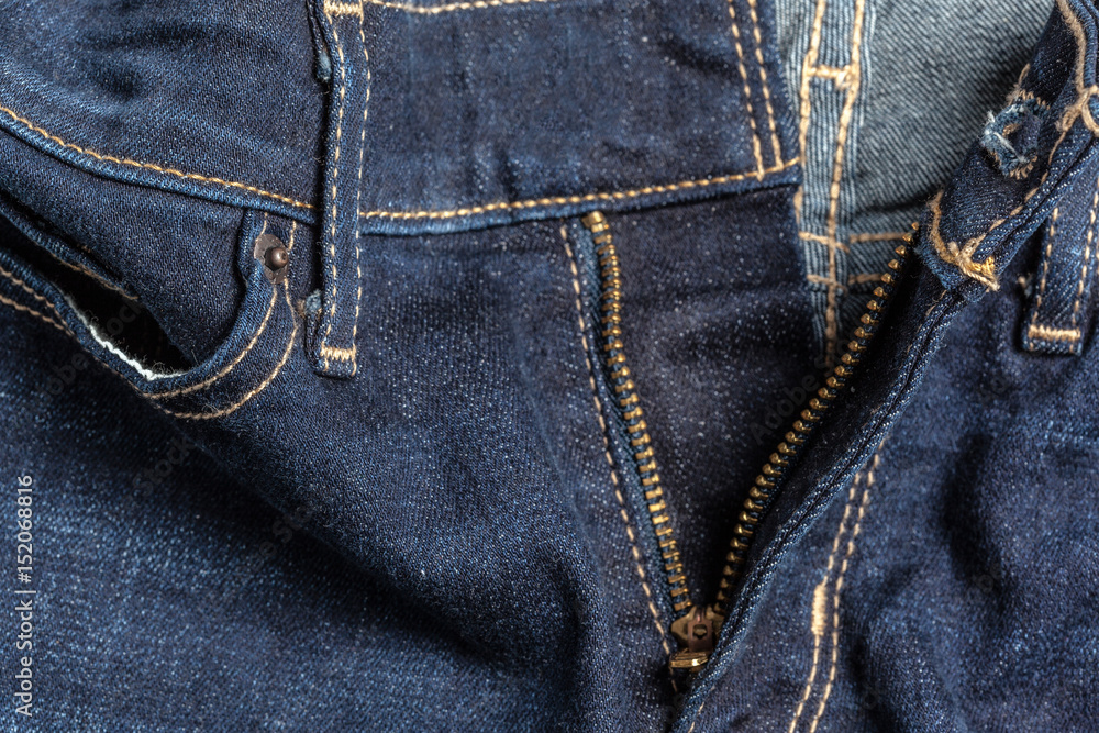 Jeans close-up