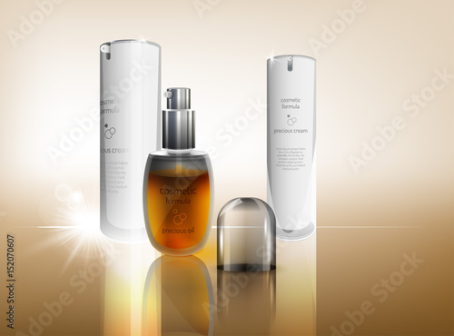 Cosmetic advertising image