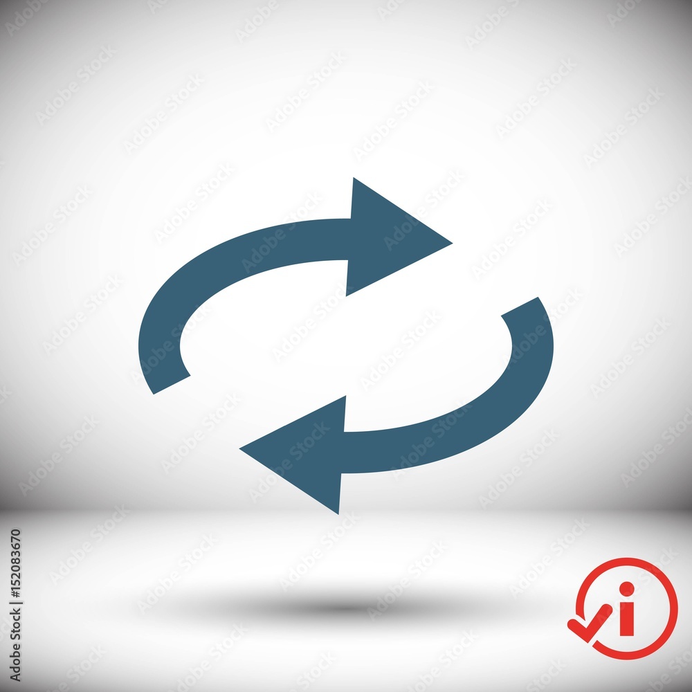 arrow icon stock vector illustration flat design arrow icon stock vector illustration flat design