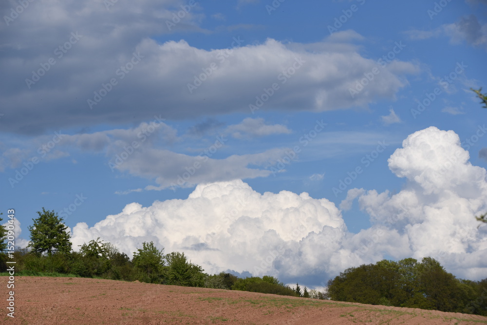 Naklejka premium Wolkenhimmel
