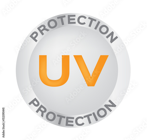 uv protection vector icon for summer