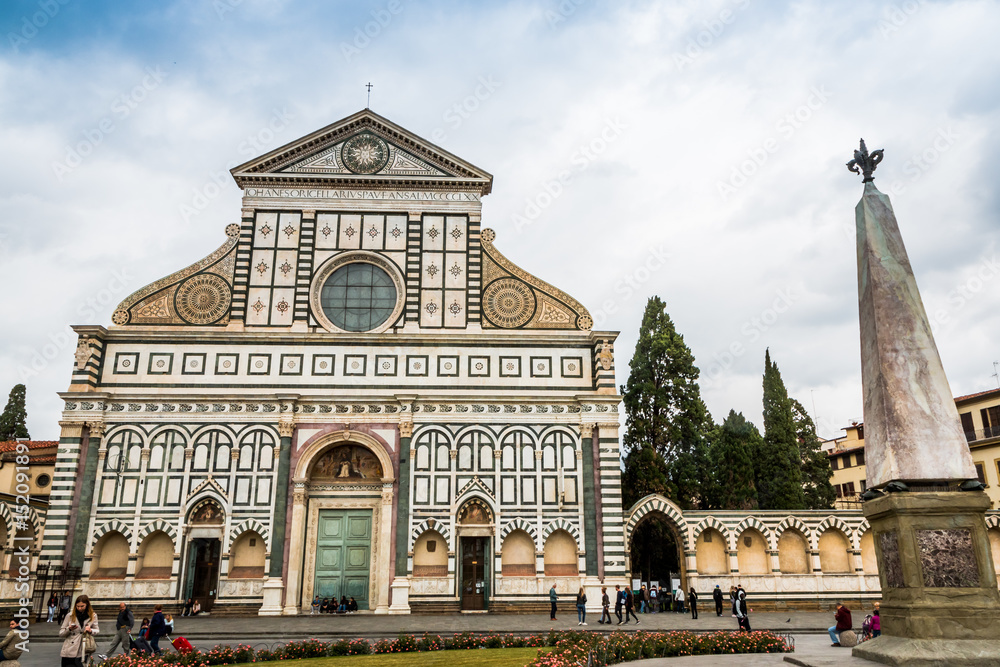 La basilique Santa Maria Novella à Florence