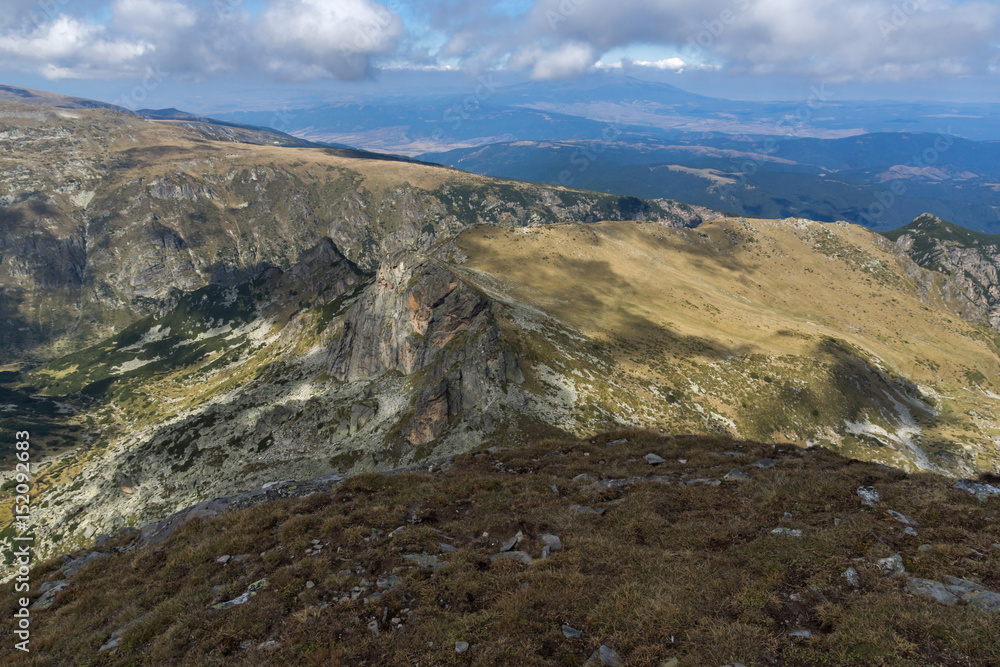 Amazing Landscape from Malyovitsa peak, Rila Mountain, Bulgaria