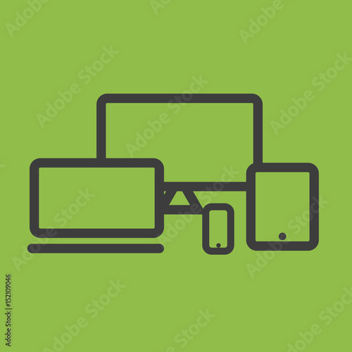 minimalistic technology mockup