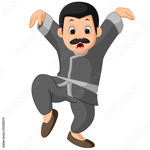 funny kung fu Cartoon