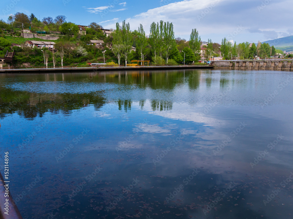 Beautiful lake landscape, Armenia