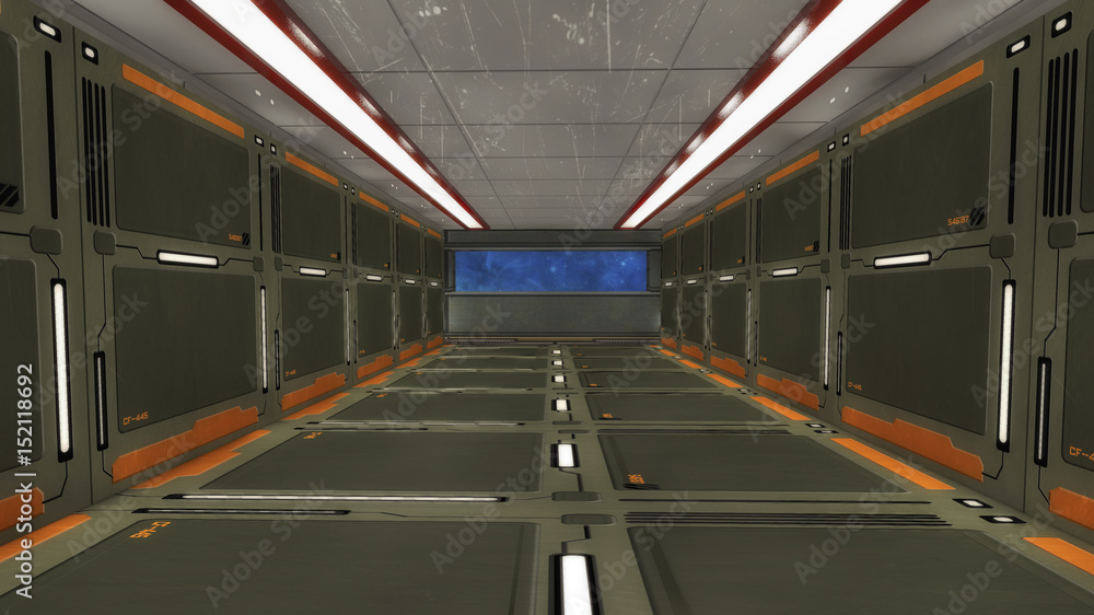 3d rendering. Futuristic background architecture corridor. 3d rendering. Futuristic background architecture corridor.