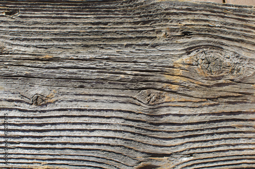 Structure of rustic plank
