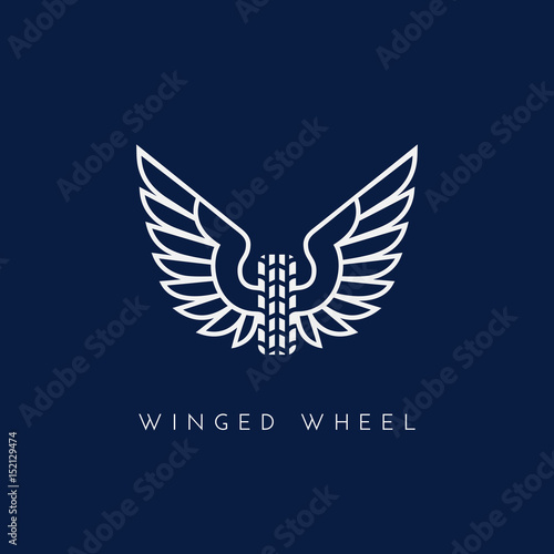 Winged wheel