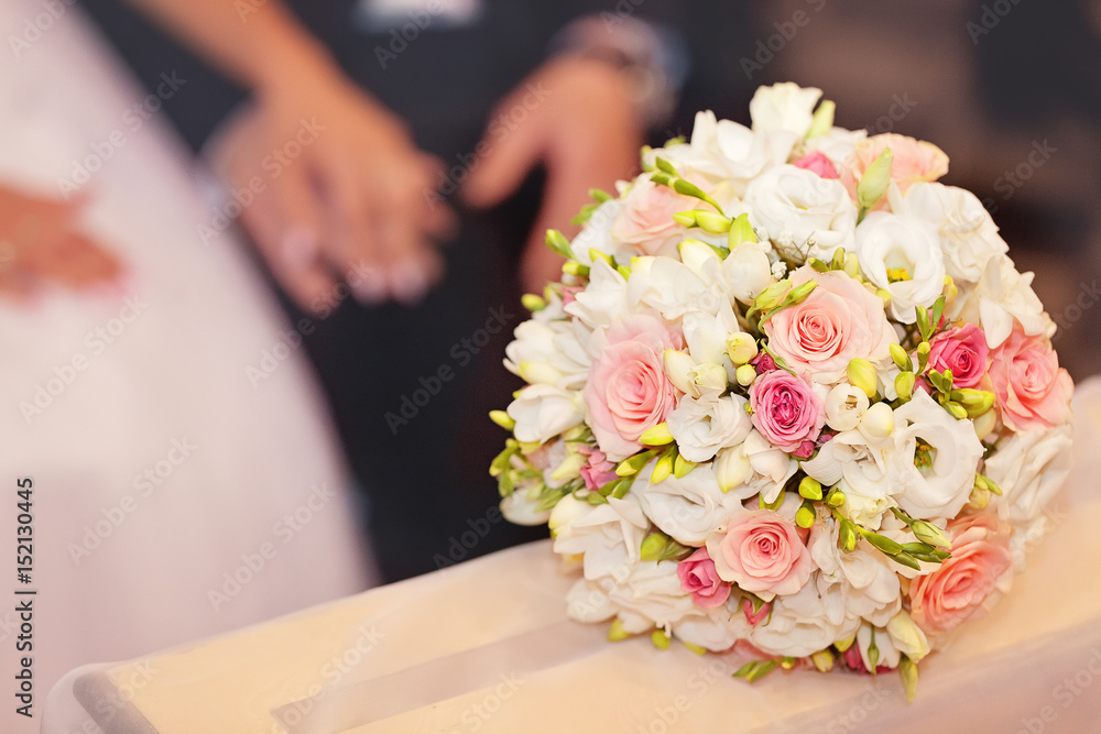 Obraz premium bukiet ślubny