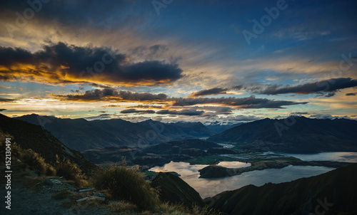 Sunset at Roys Peak