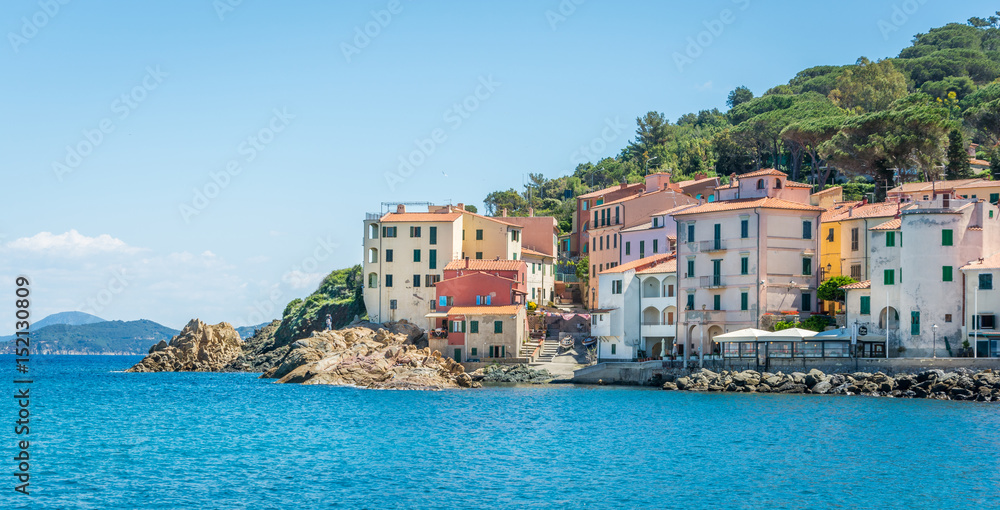 Scenic sight in Marciana Marina, Elba Island, Tuscany, Italy