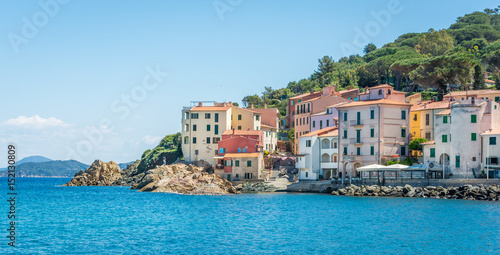Scenic sight in Marciana Marina, Elba Island, Tuscany, Italy photo