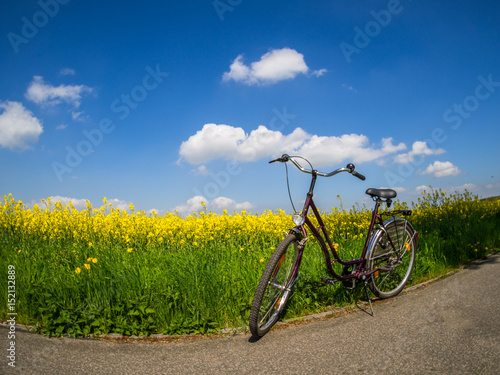 Radtour im Frühling