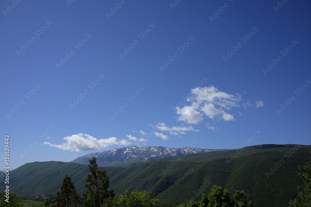 Fototapeta premium park velino sirente