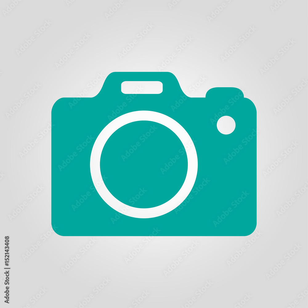 Photo camera symbol. DSLR camera sign icon. Digital camera. Flat design style. Photo camera symbol. DSLR camera sign icon. Digital camera. Flat design style.