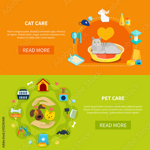 Pet Care Banners