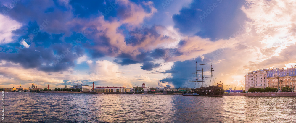 Neva River. St. Petersburg