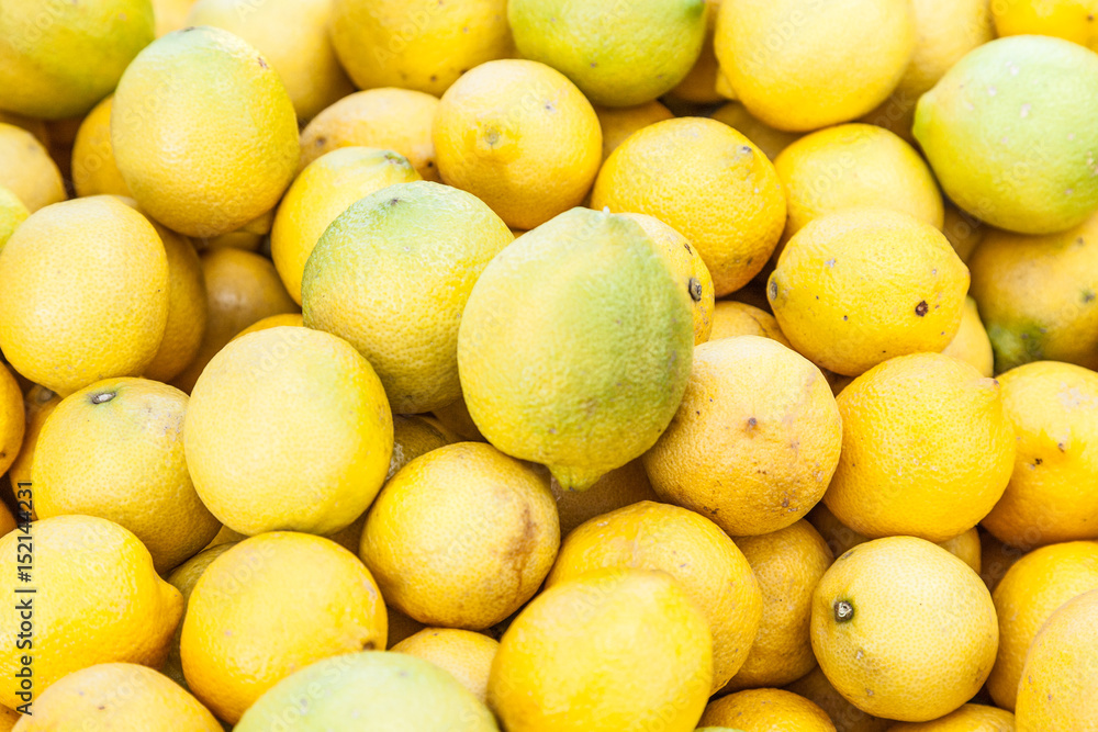  Lemons at Farmer's Market