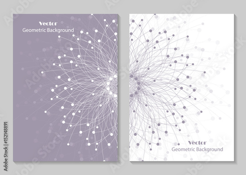 Modern brochure cover design
