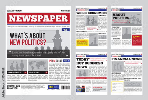 Newspaper Design Template