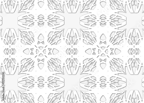 Grey Vintage pattern backgrounds for design.