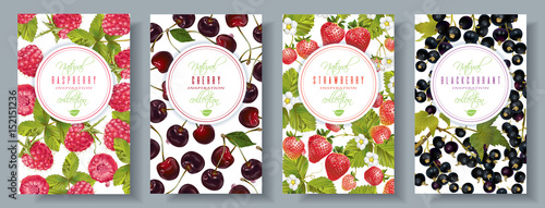 Berry banners set