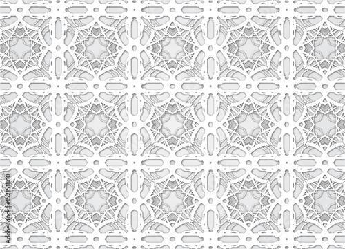 Grey Vintage pattern backgrounds for design.