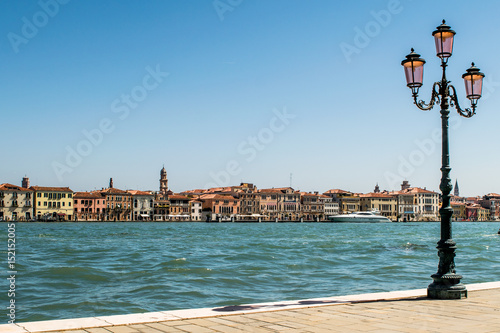 Panorama of Venice,Italy,Venice,14 May 2017, panorama of the Venetian Lagoon, view of the Rota embankment, from the side of the island of Judeca