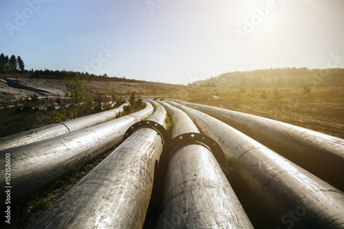 Pipeline bei Sonnenschein 