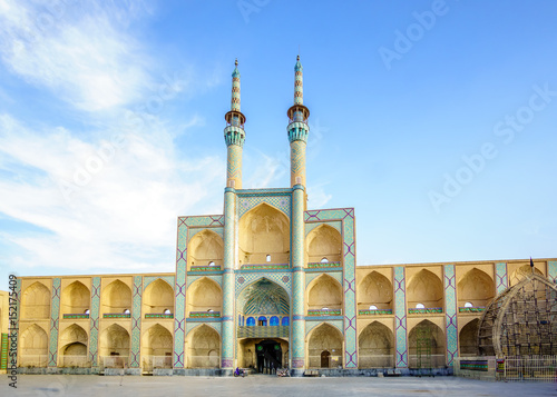 Cuadro en lienzo View on Amir Chakhmaq Mosque Complex in Yazd, Iran