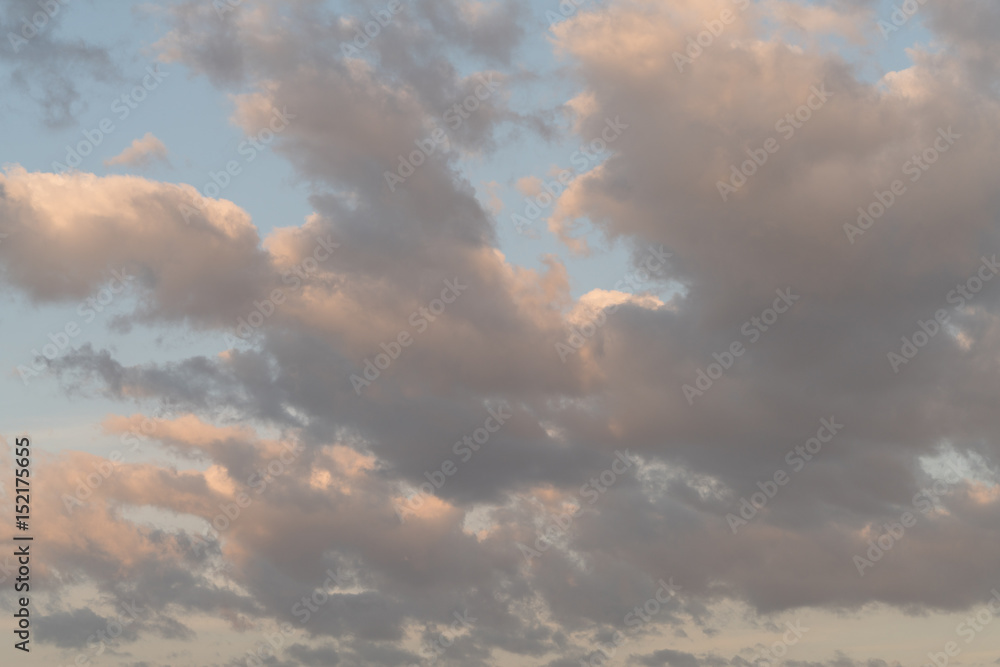 Sunset Sky and Clouds