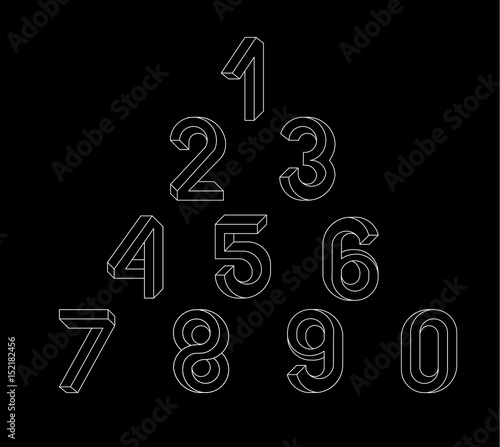 Impossible Geometry numbers