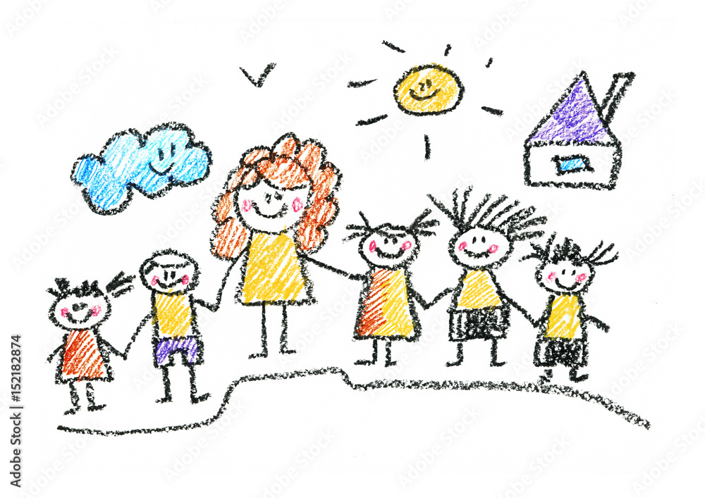 Kids drawing Back to school Children education, school, kindergarten Play Study Learn Boys and Girls Kids drawing Back to school Children education, school, kindergarten Play Study Learn Boys and Girls
