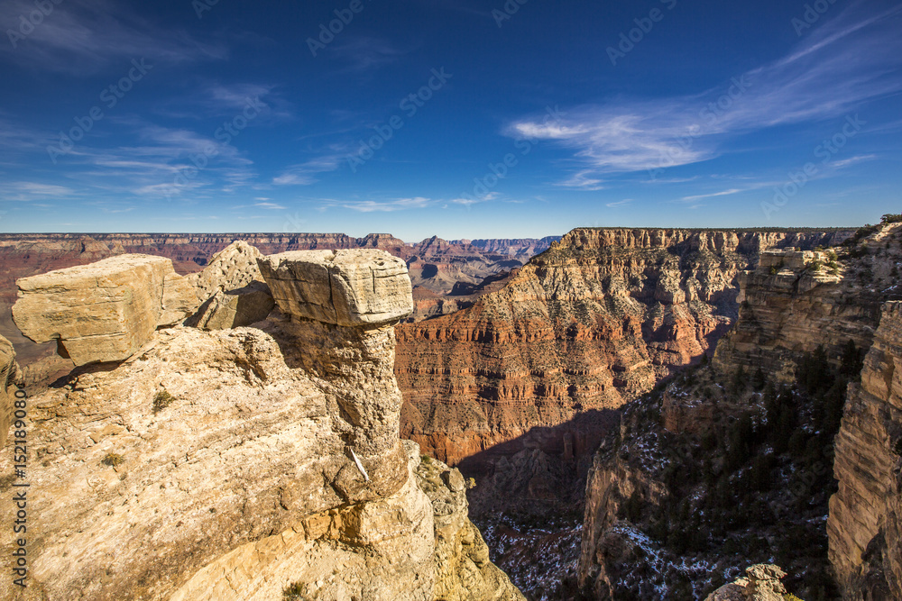 View of Grand Canyon South Rim.