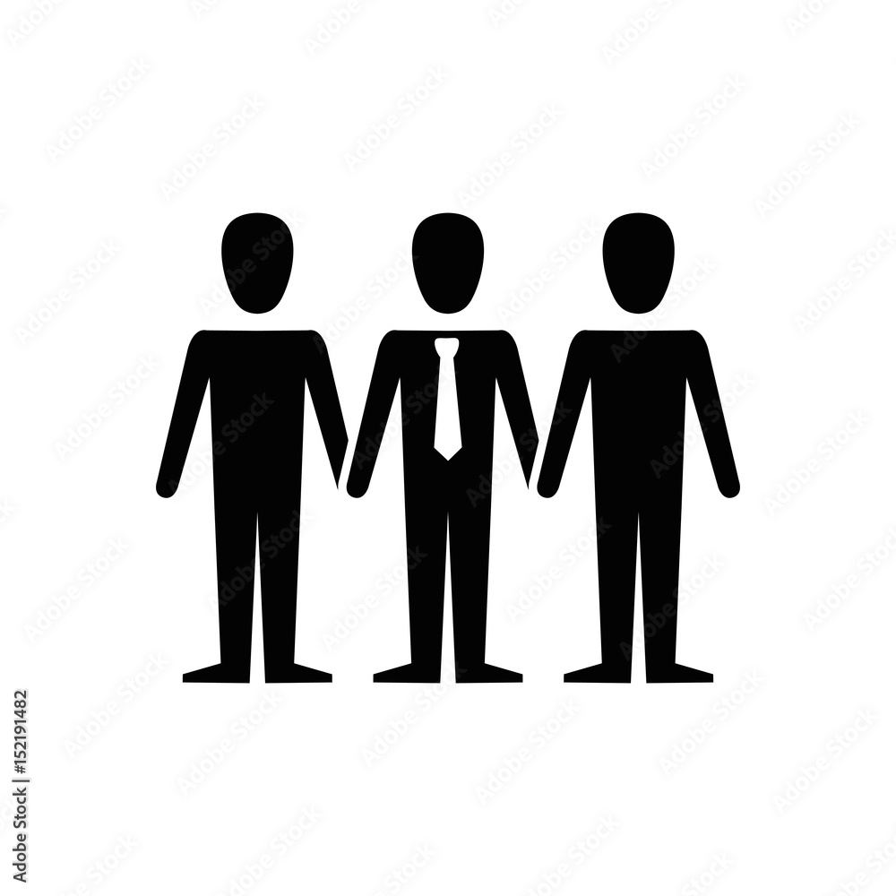 teamwork emblem icon over white background. vector illustration teamwork emblem icon over white background. vector illustration