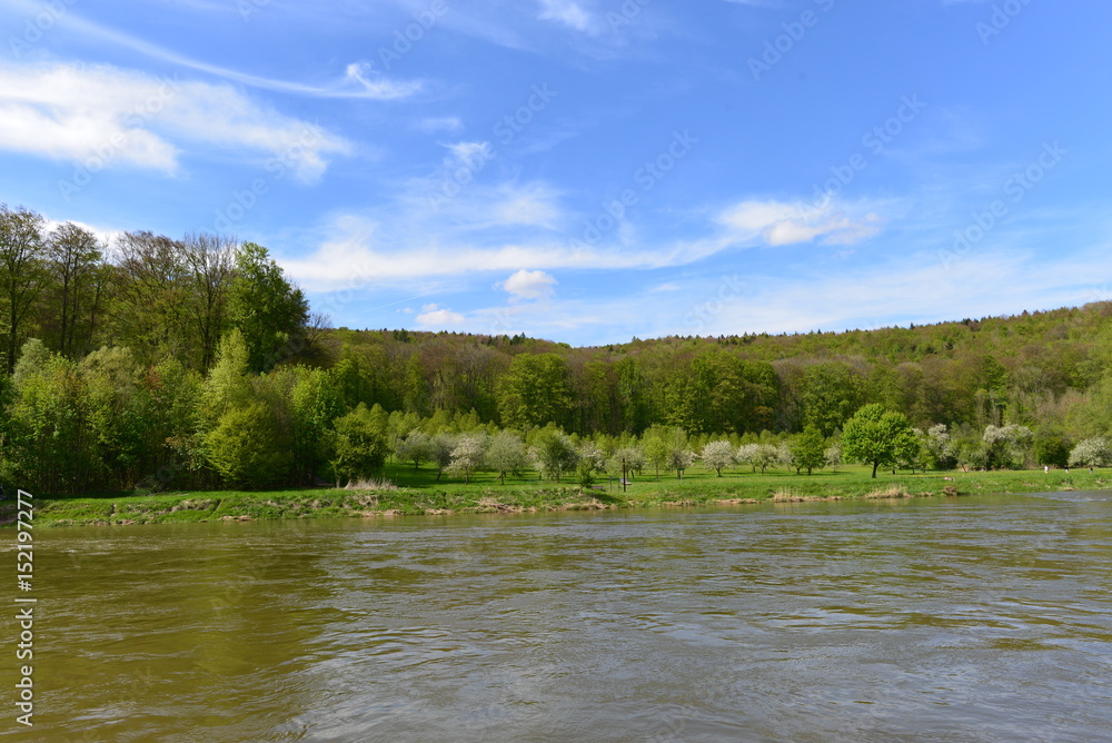 Donaudurchbruch bei Weltenburg in Niederbayern Donaudurchbruch bei Weltenburg in Niederbayern