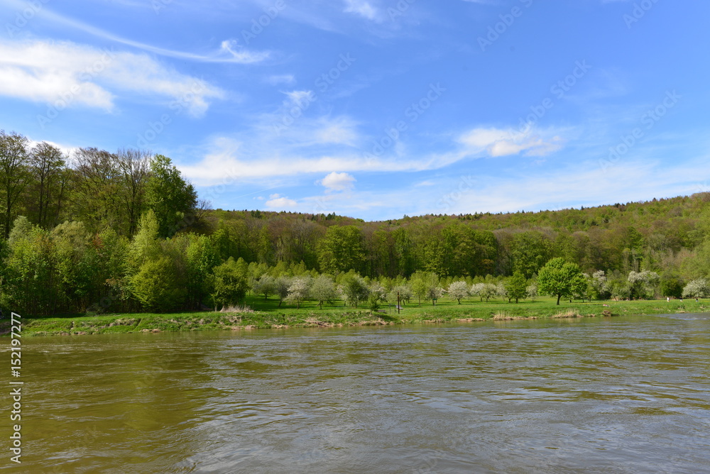 Donaudurchbruch bei Weltenburg in Niederbayern