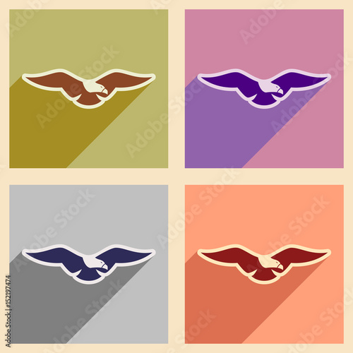 stylish icons assembly eagle