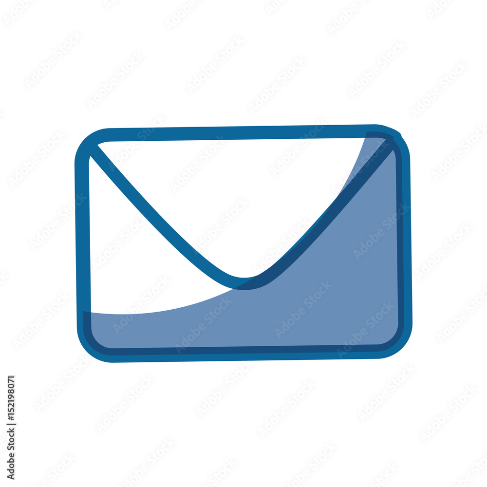envelope icon over white background. vector illustration envelope icon over white background. vector illustration
