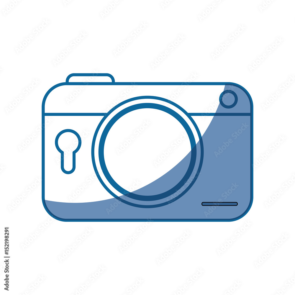 camera icon over white background. vector illustration camera icon over white background. vector illustration